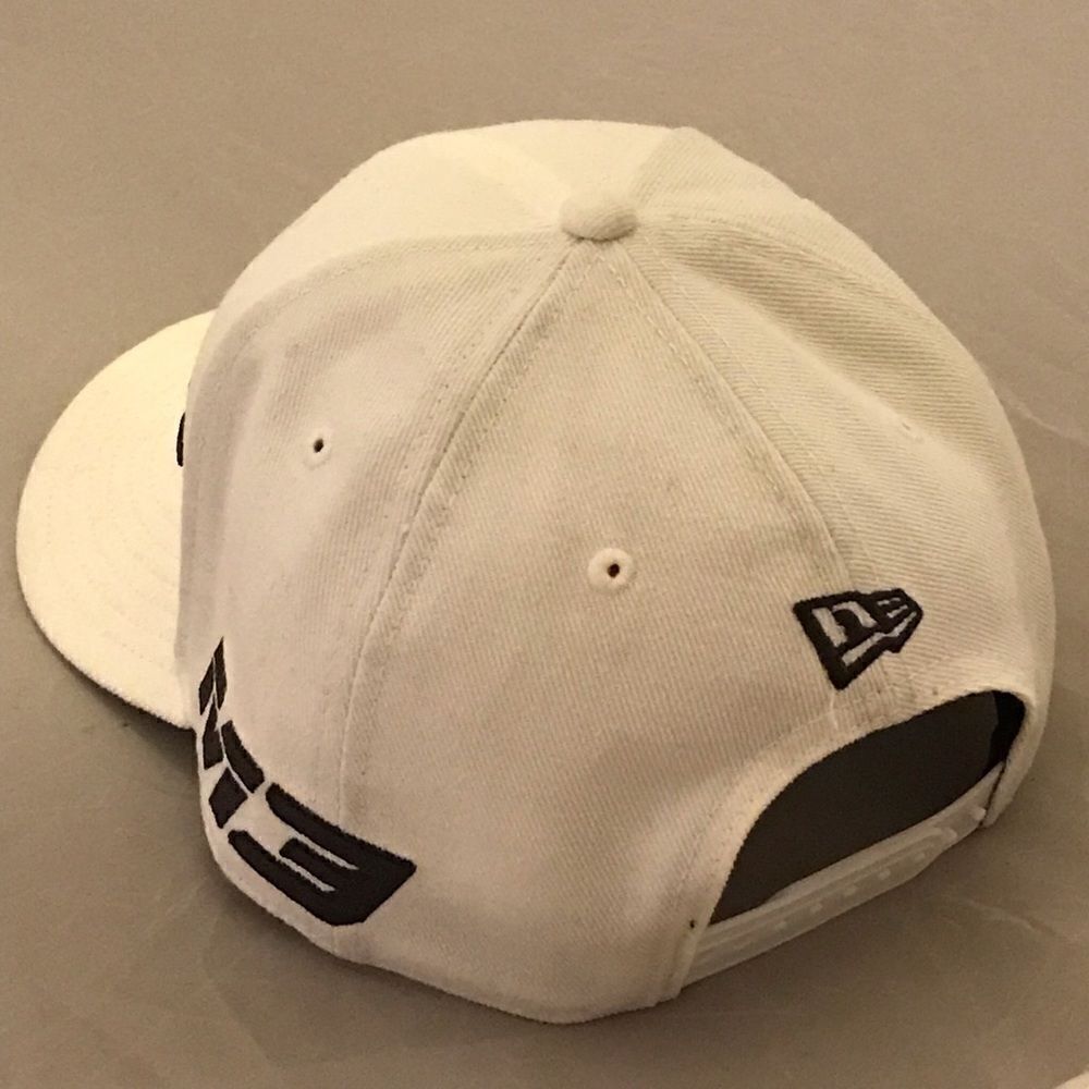 New Era Taylor Made Golf Classic Black and White Baseball Hat - Picture 9 of 16
